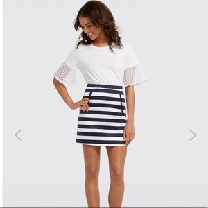 NWT Draper James Stripe Mini Skirt
